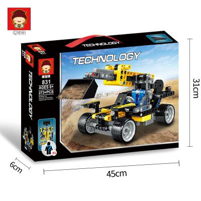 China Toy Building Blocks 273+PCS Truck Boom Brick Toys Educational Toy Educational Block Wooden Telescopic Plastic Technic For Children Kids Gift New for sale