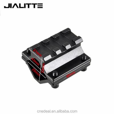 China Jialitte J112 Adjustable Barrel Heavy Duty Rail Mount Rail Adjustable Gun Tube Picatinny Rail for sale