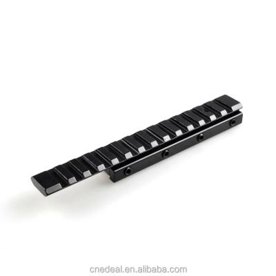 China 11mm to 20mm Rail Base Jialitte Chasing Sporting Rail Base 11mm Dovetail Rail to 21mm Picatinny Weaver Rail Mount for sale