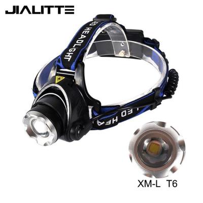 China Waterproof Head 90 Degree To Turn Jialite H002 Amazone Hot Head Torch For Camping Caving 1000 Lumen T6 18650 Rechargeable Led Headlight for sale