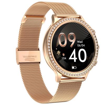 China Smart Watch for Women Dial Answer Calls, 1.32'' Diamond Smartwatch Fitness Tracker for sale