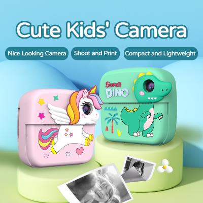 China Cartoon Childrens Waterproof Camera Instant Printer Autofocus 2400W for sale