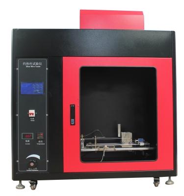 China Electrician Electronics IEC60695 UL746A, IEC829, DIN695, VDE0471Glow Wire Tester Chamber Glow Wire Testing Machine for sale