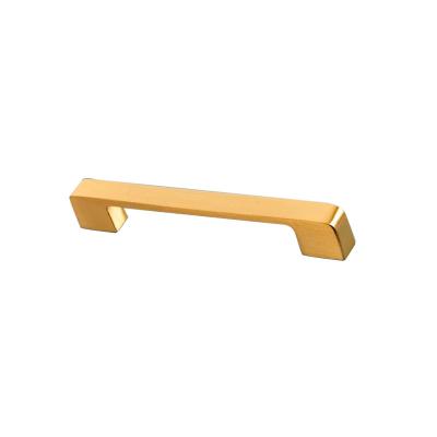 China Contemporary/Modern/Minimalist Brass solid handles furniture hardware accessories cabinet doors interior household door handles pure copper material for sale