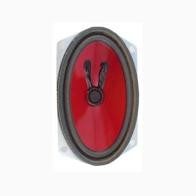 China 77*128mm 8ohm 10W Mini Oval Subwoofer Speaker Driver Unit With Mounting Holes for sale