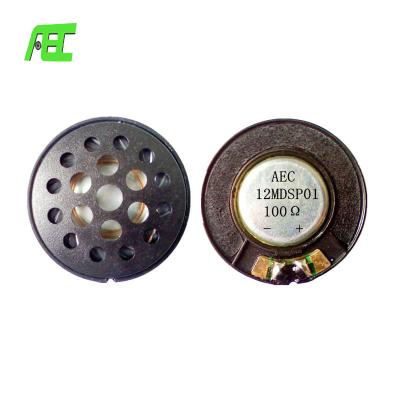 China Free Samples Portable Mini 27mm 100ohm 0.02w Mini Speaker For Headphone Speaker Parts for sale