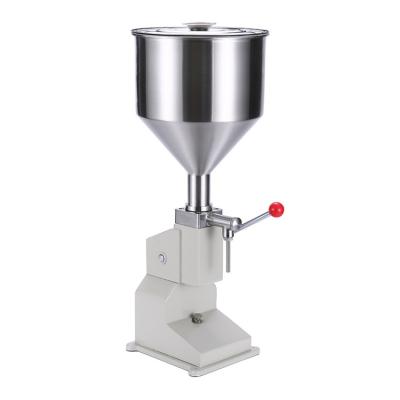 China A03 manual food filling machine for cream, shampoo, cosmetic, bakery cream filling machine for sale