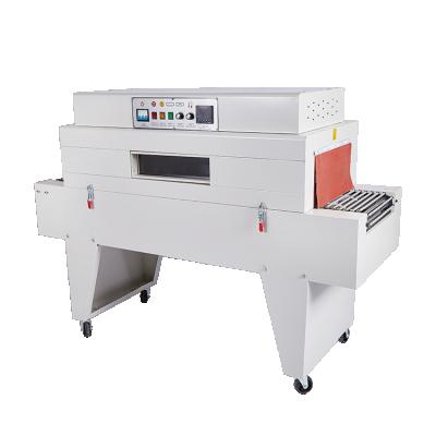 China Food Mesh Chain Conveyor Heat Tunnel Automatic Shrink Wrapping Machine Shrink Packing Machine for sale