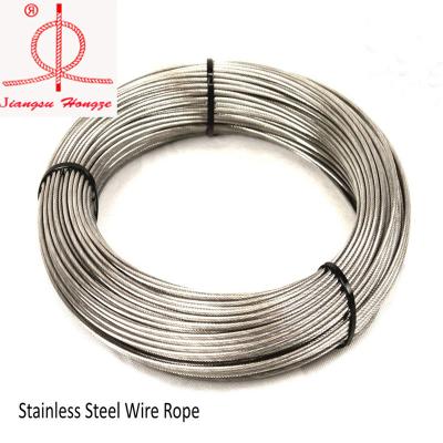 China Hot Sale 6x19 3.2mm Rope Goods Galvanized Steel Wire Rope For Crane Steel Wire Forming For Mattress for sale