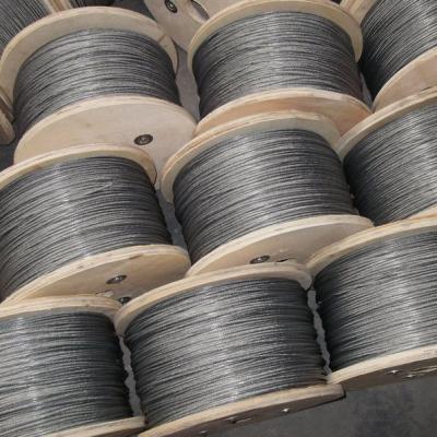 China Rope 9mm Wire Rope /Steel Wire Rope / Producing Stainless Nails Teel Wire Rope for sale