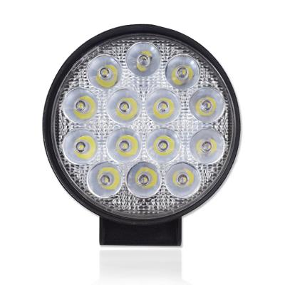 China Aviation 6063 42w aluminum led work light IP67 12v/24v waterproof 6000k led worklight for offroad 4x4 trucks for sale