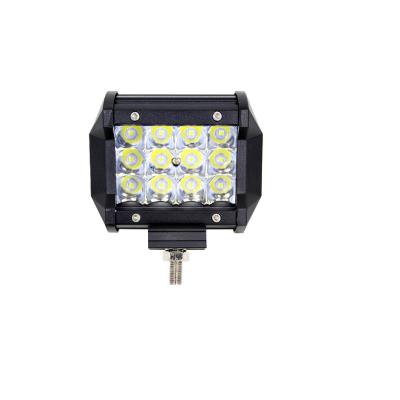 China Aviation c36w aluminum 12led work 6000k 12v 24v light headlamp high quality auto lighting system for sale