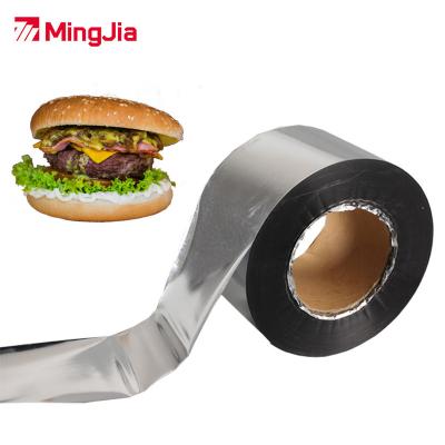 China 20*30cm Disposable Glossy Pe And Aluminum Coated Kraft Paper Sandwich Food Wrapping Paper for sale