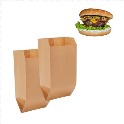 China Disposable Eco - Friendly Biodegradable Brown Coated Kraft Paper Back Up Kraft Punch Bag for sale