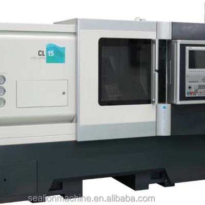 China CNC Slope Bed Lathe Fanuc Turret Lathe Machinery Repair Shops CL15 Chuck Table Tailstock High Class Hydraulic for sale