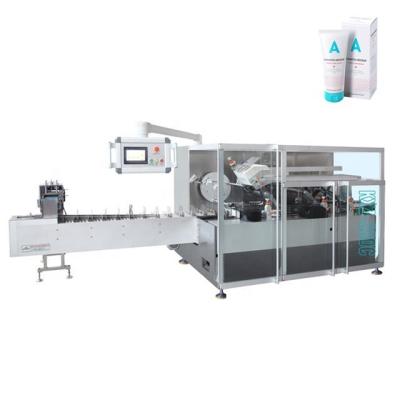 China Automatic Continuous Motion High Speed ​​Tube Toothpaste Carton Box Cartoning Cosmetic Packing Machine for sale