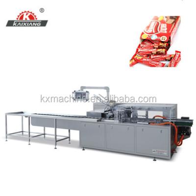 China Multifunctional automatic beverage carton boxing packaging machine for chocolate bar for sale