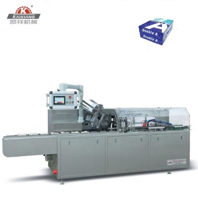 China KXZ-250B Automatic Food Printing Paper Cartoning Machine For Easy Sending for sale