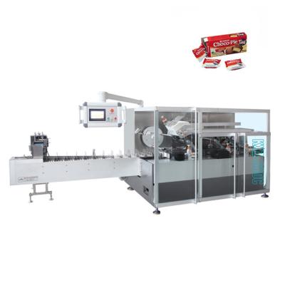 China High Capacity High Speed ​​Cartoning Machine For Food Biscuit Cookies Cardboard Box Cartoning Packing Machine for sale