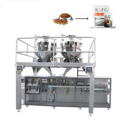 China High Speed ​​Food Nut Pet Food Doypack Premade Bag Stand Up Pouch Packaging Machine for sale