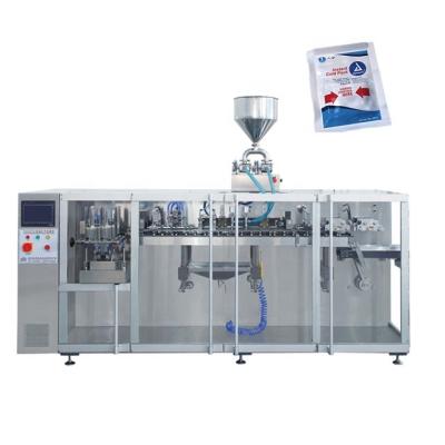 China Premade Food Cold Packing Automatic Instant Pouch Isolation Liquid Pouch Filling Packaging Machine for sale