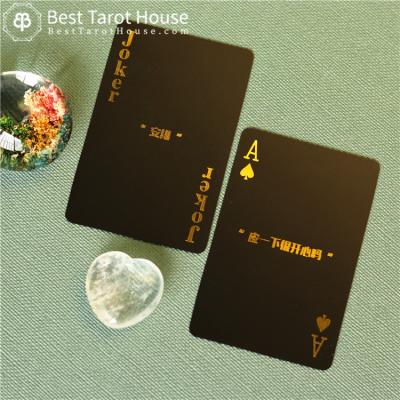 China Best Paper Playing Cards - Custom Black Playing Cards with One-Stop Printing, Best Printing Service of your playing cards. for sale