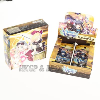 China Custom & Amplified Gaming Trading Card Packs Paper High End Card Game Booster Cards for sale