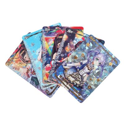 China Foil Wrapping for Custom Holographic Prismatic Trading Card Trading Cards Printing for sale