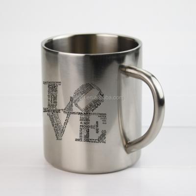 China Viable Sublimation Camping Mug 11oz Stainless Steel Mug Travel Mug Blanks For Halloween for sale