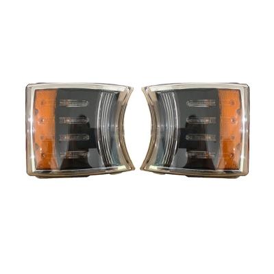 China PC LED Amber White Corner Lamp Turn Signal Light For Scania P380 Truck OE 1387155 1385410 for sale