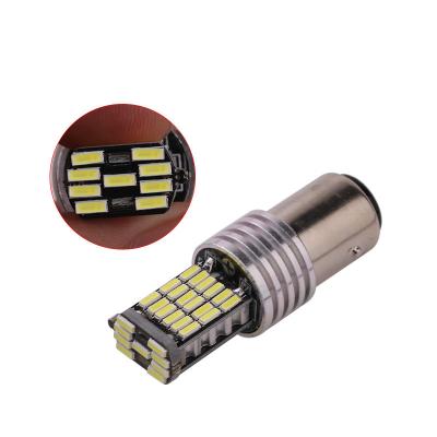 China XDP-07 1156/1157 indicator fortek 45 smd super bright 3157 7443 4014 reverse light reverse warning light with canbus for sale