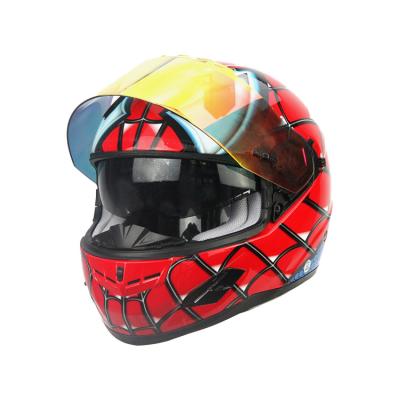 China Double Visor China Double Visor Fiberglass Motorcycle Full Face Helmet For Motorcyclist Motorbike for sale