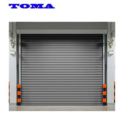 중국 TOMA Waterproof Aluminum Roller Shutter Door Electric Rolling Shutter Door For Garage 판매용