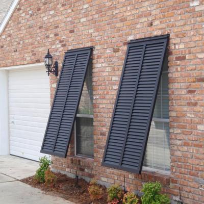 Chine Modern Aluminum TOMA Awning Window Swing Shutter Bahama Shutters Colorful Window Blinds à vendre