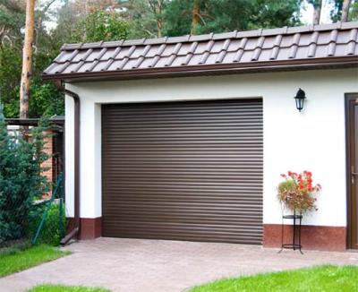 China Modern Cheap Safe Aluminum Automatic Roller Doors Garage for sale