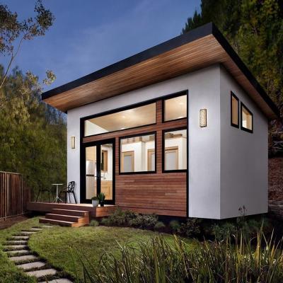 China Easy Installation Australia Standard 100mm Heat Insulation Light Steel Frame Prefab Luxury Villa House for sale