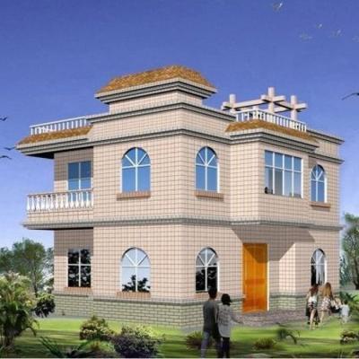 China Traditional Rapid Construction Two Storey Prefab Homes Lightweight Modular Prefab Steel Structure Kit Movable for sale