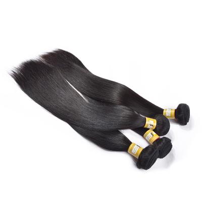 China Rasta Straight Ideal Virgin Hair Arts Straight Hair Weave / Wholesale Hair Weft for sale