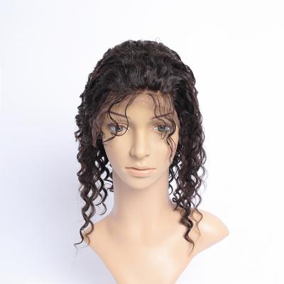 China Full Wave Deep Active Demand Deep Curly Lace Hair Wig,Brazilian Lace Frontal Wig,African American Bob Wigs For Black Women for sale