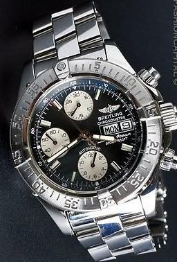 China BREITLING CHRONOGRAPH A13340 AUTOMATIC Mens Watch 42MM EXCELLENT Stainless STEEL for sale