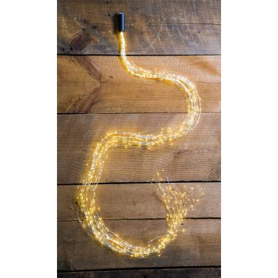 China Outdoor Waterfall Light 30Strands Tree Waterfall Lights String Fairy Lights For Outdoor Ramadan Decoration Festive Holiday Christmas Lighting for sale