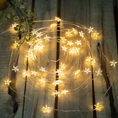 China Silver Christmas Fairy Lights Wire 36M Mini Star LED Fairy Lights with Waterproof for Outdoor Wedding Ramadan Easter Christmas Tree Garland Bedroom Room for sale