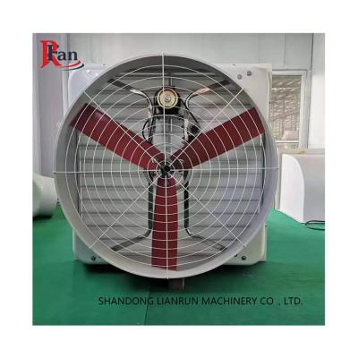 China Industrial Wall Mounted FRP Window Trusses Nylon Fiber Blade Greenhouse Chemical Resistant Centrifugal Fiberglass Window Exhaust Fan for sale