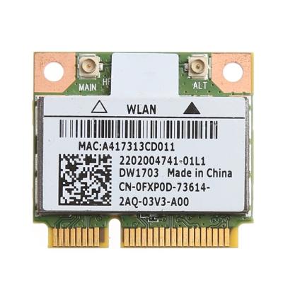 China LAPTOP For Atheros AR9485 AR5B225 DW1703 half mini PCI Express tooth4.0+300Mbps Wifi blue wireless card for sale