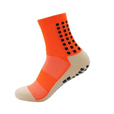 China Soccer Socks Athletic Sports Grab Anti Non Skid Basketball Socks Handing Out Anti Slip Cotton Unisex for sale