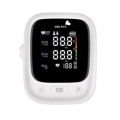 China Medical Health Care Digital LED Display Electronic Portable Blood Pressure Monitor For Adult Digital Blood Pressure Monitor Bp Armed Cuff Type for sale