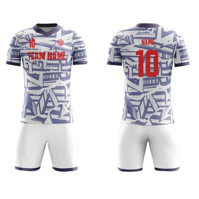 China Blank Sportswear Man Soccer Wear Soccer Jerseys Sets Sportswear Custom for sale