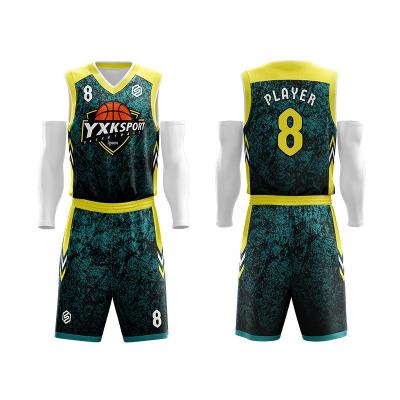 China Me Breathable Empty Basketball Team Uniforms Reversible Jersey Design Sleeveless Basketball Uniforms Customized for sale