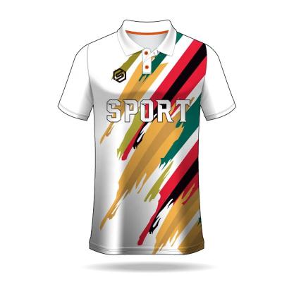 China QUICK DRY Sublimation Sport Loose T-shirt Tops Away Men's Quick Fit T-shirt Customized for sale