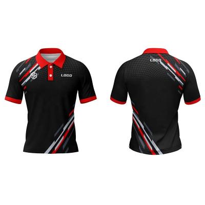 China Personalized Custom QUICK DRY Logo Embroidery Sublimate Couple Golf Sport T-shirt Polo Shirts for sale